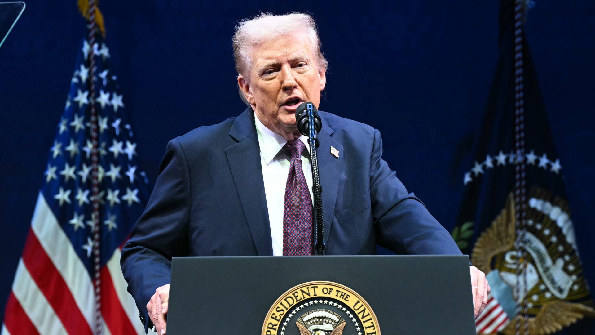 الرئيس الأمريكي دونالد ترمب