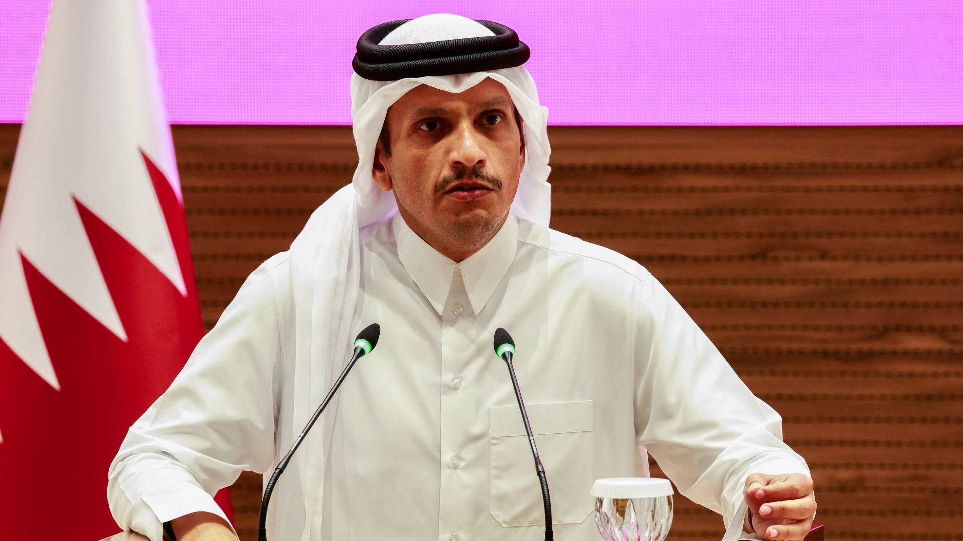 رئيس الوزراء، وزير الخارجية القطري محمد بن عبدالرحمن آل ثاني