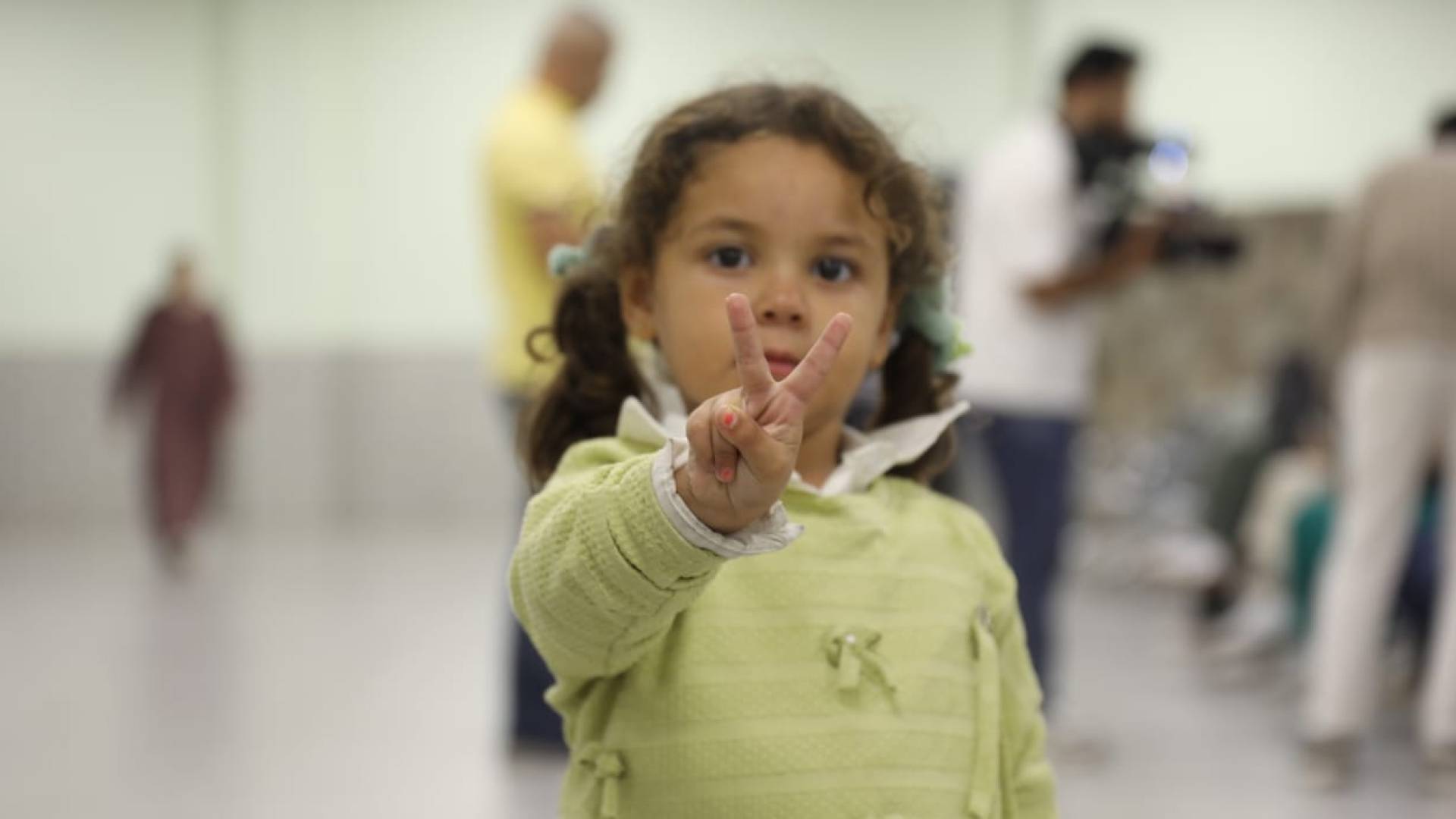 استقبال أطفال غزة - أرشيفية