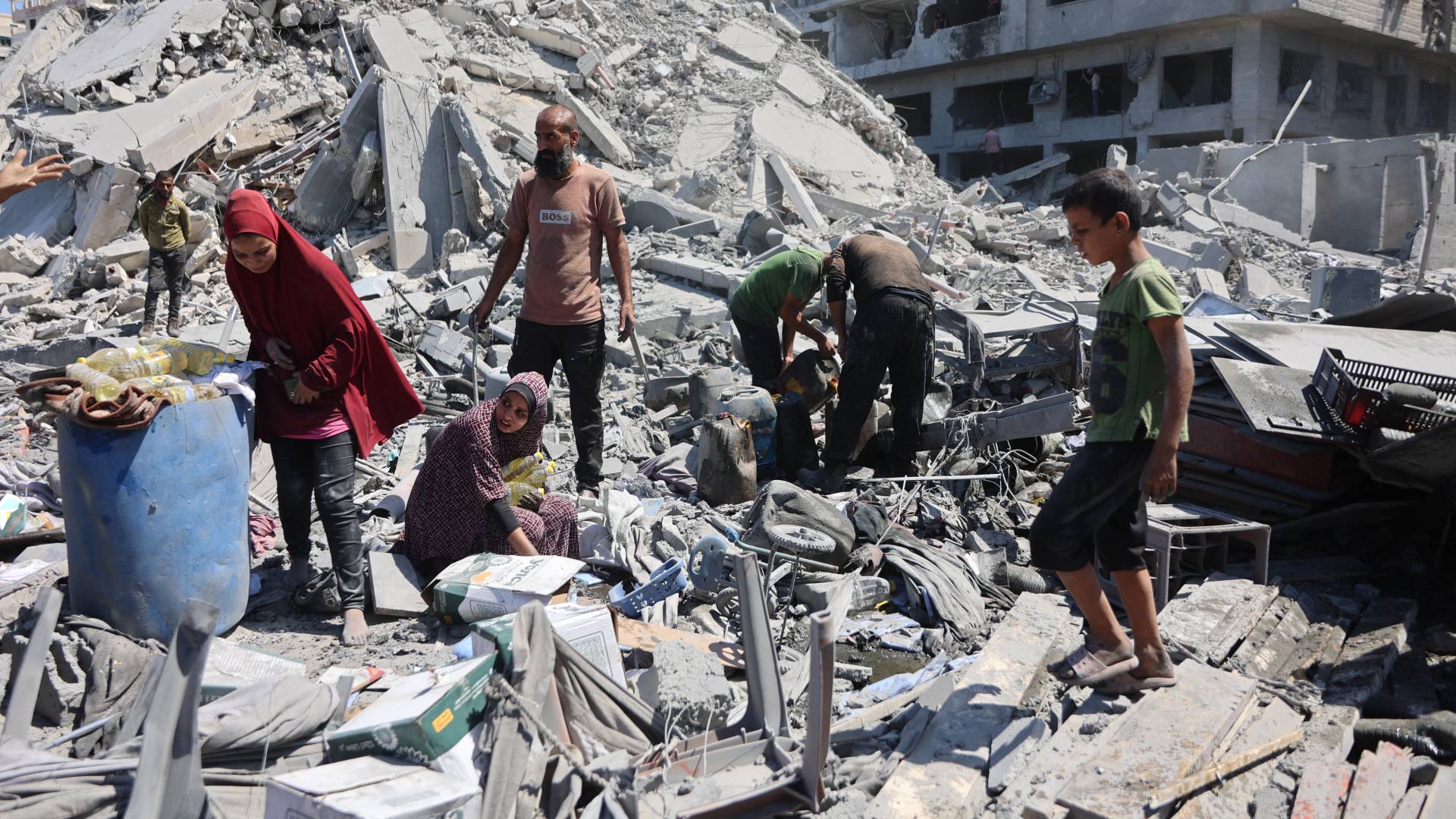 الدمار في قطاع غزة