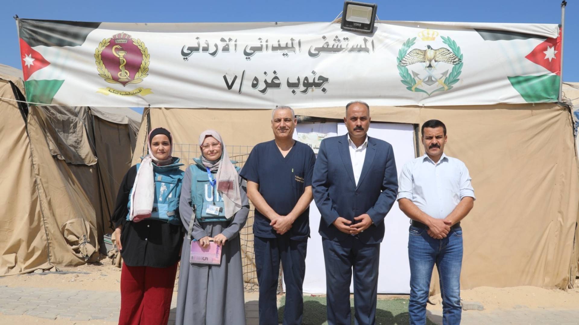 جانب من الزيارة