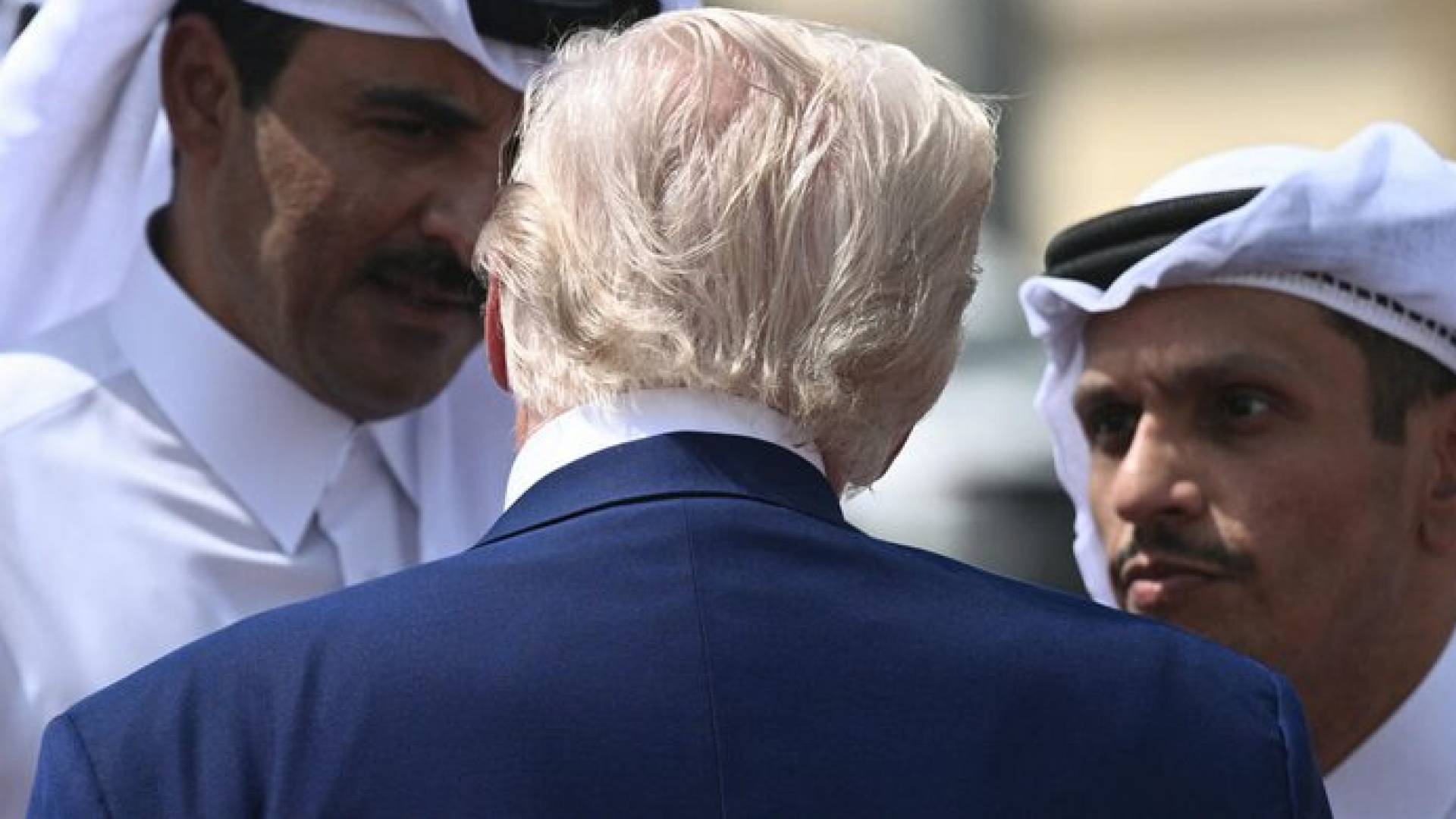 ترمب و رئيس وزراء قطر