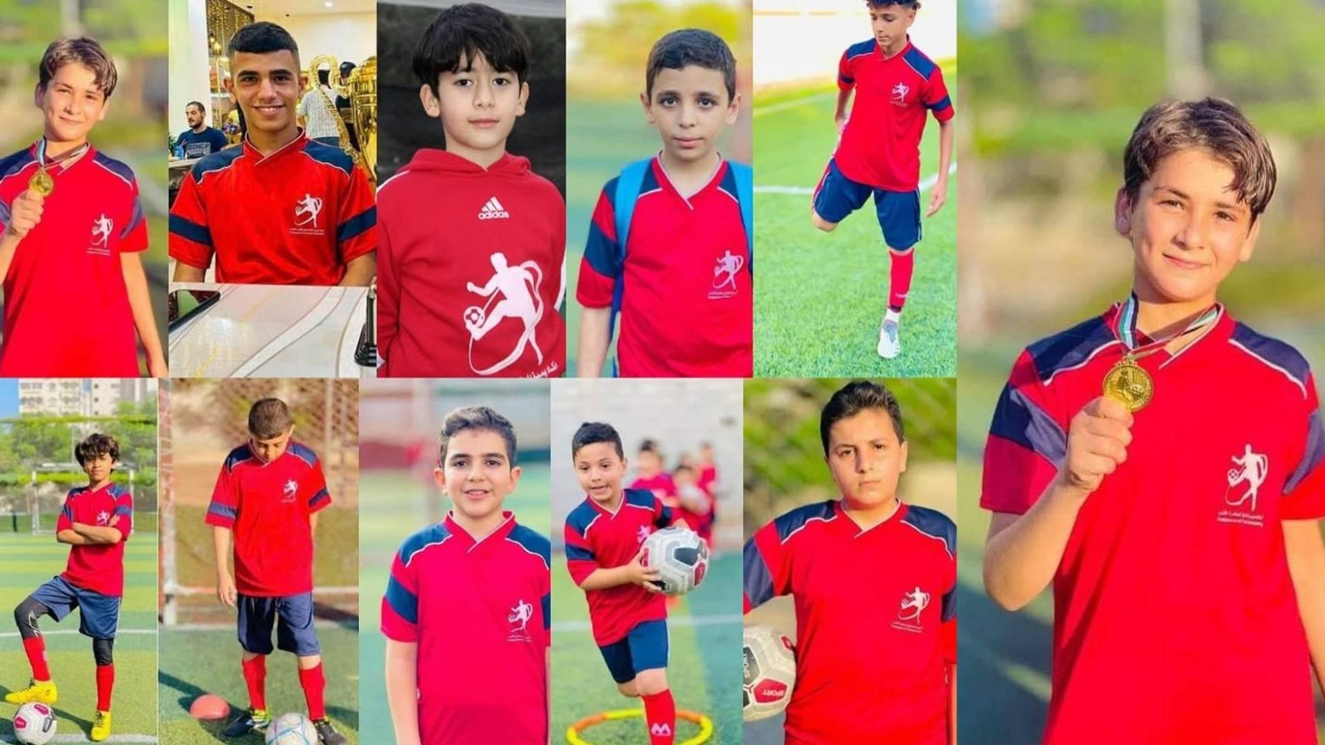 غزة تودع عشرة لاعبين ناشئين استشهدوا بقصف الاحتلال.. هذه أسماؤهم