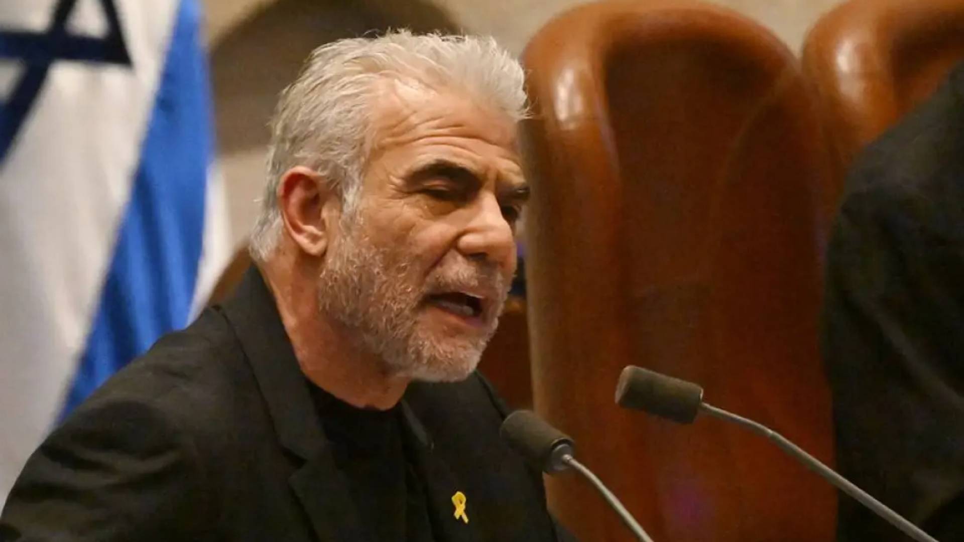 زعيم المعارضة في كيان الاحتلال، يائير لابيد