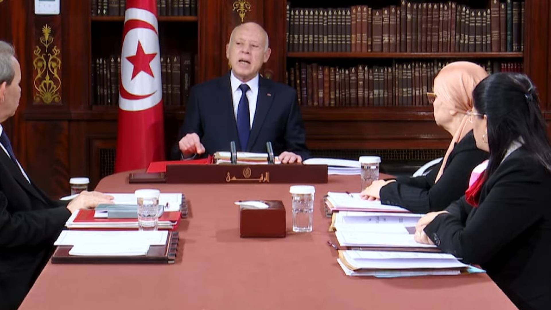 الرئيس التونسي قيس سعيد