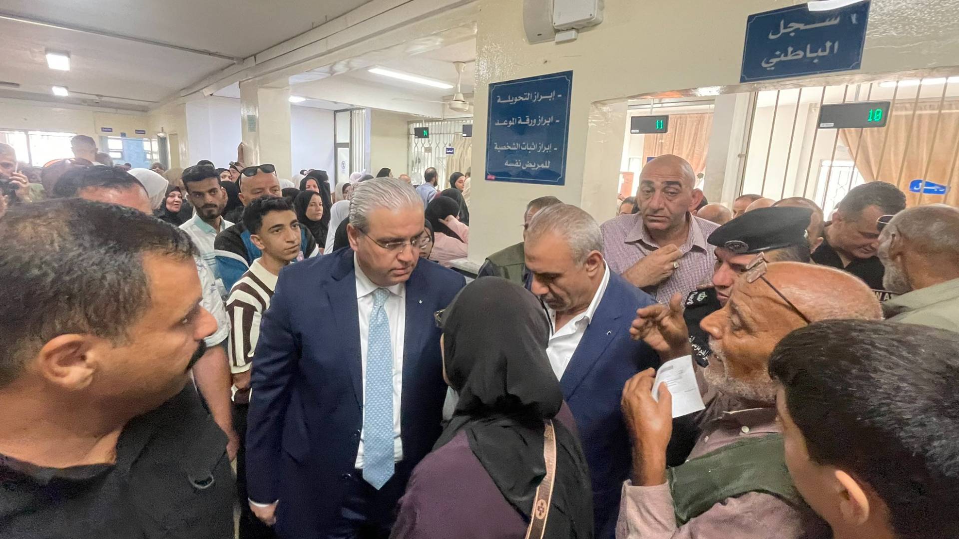 ارشيفية.. وزير الصحة الدكتور إبراهيم البدور