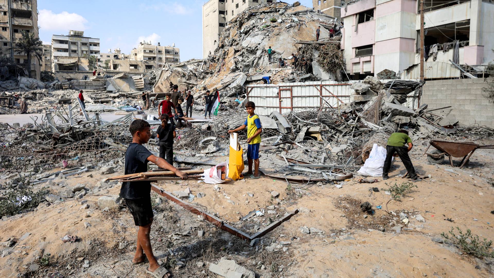 الدمار في قطاع غزة