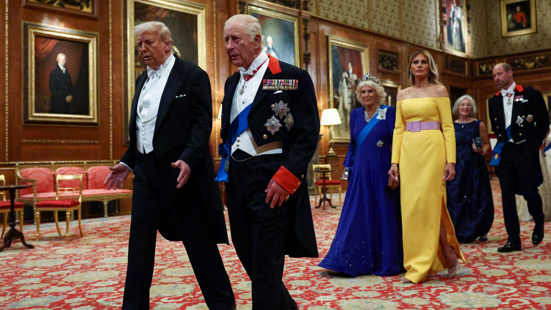 استقبال ترمب