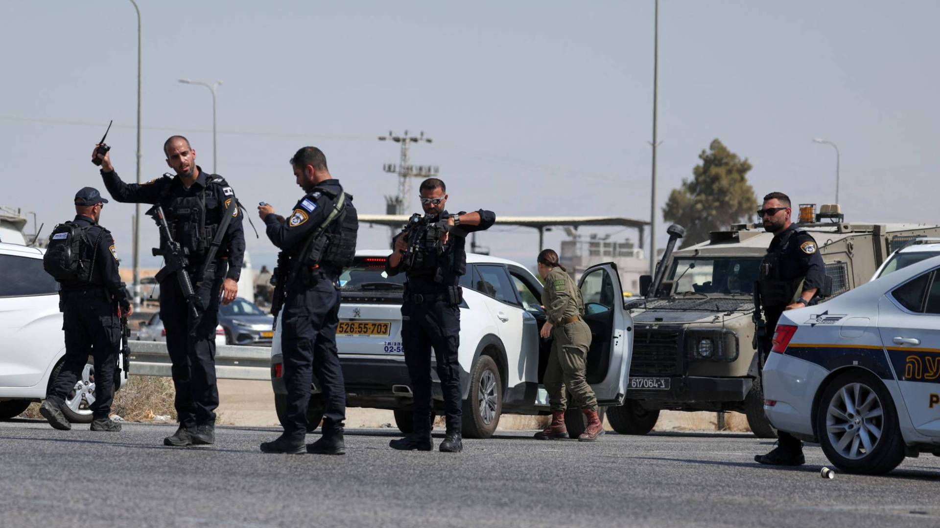 معبر اللنبي من جانب كيان الاحتلال الإسرائيلي