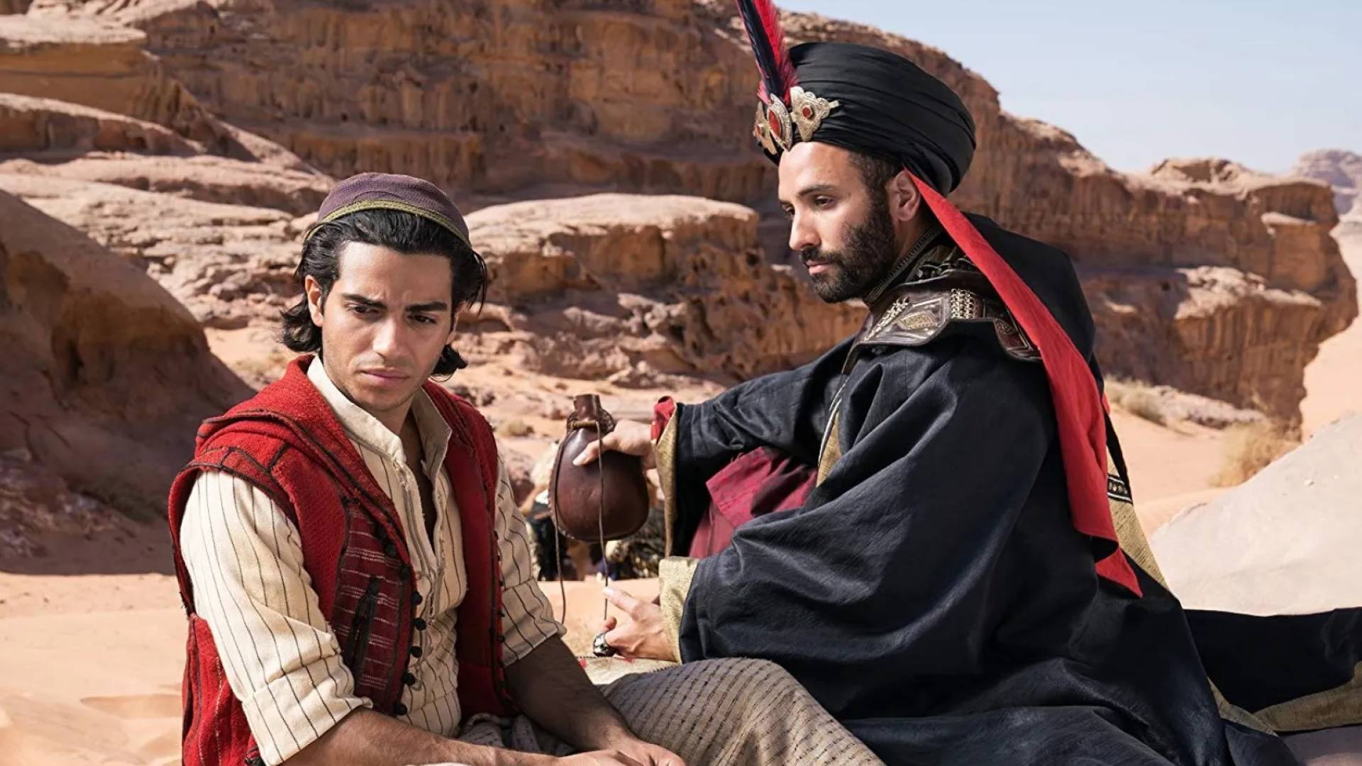 مشهد من فيلم علاء الدين