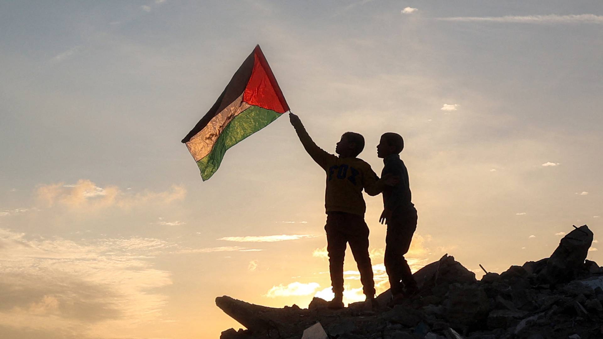 صورة تعبيرية للعلم الفلسطيني