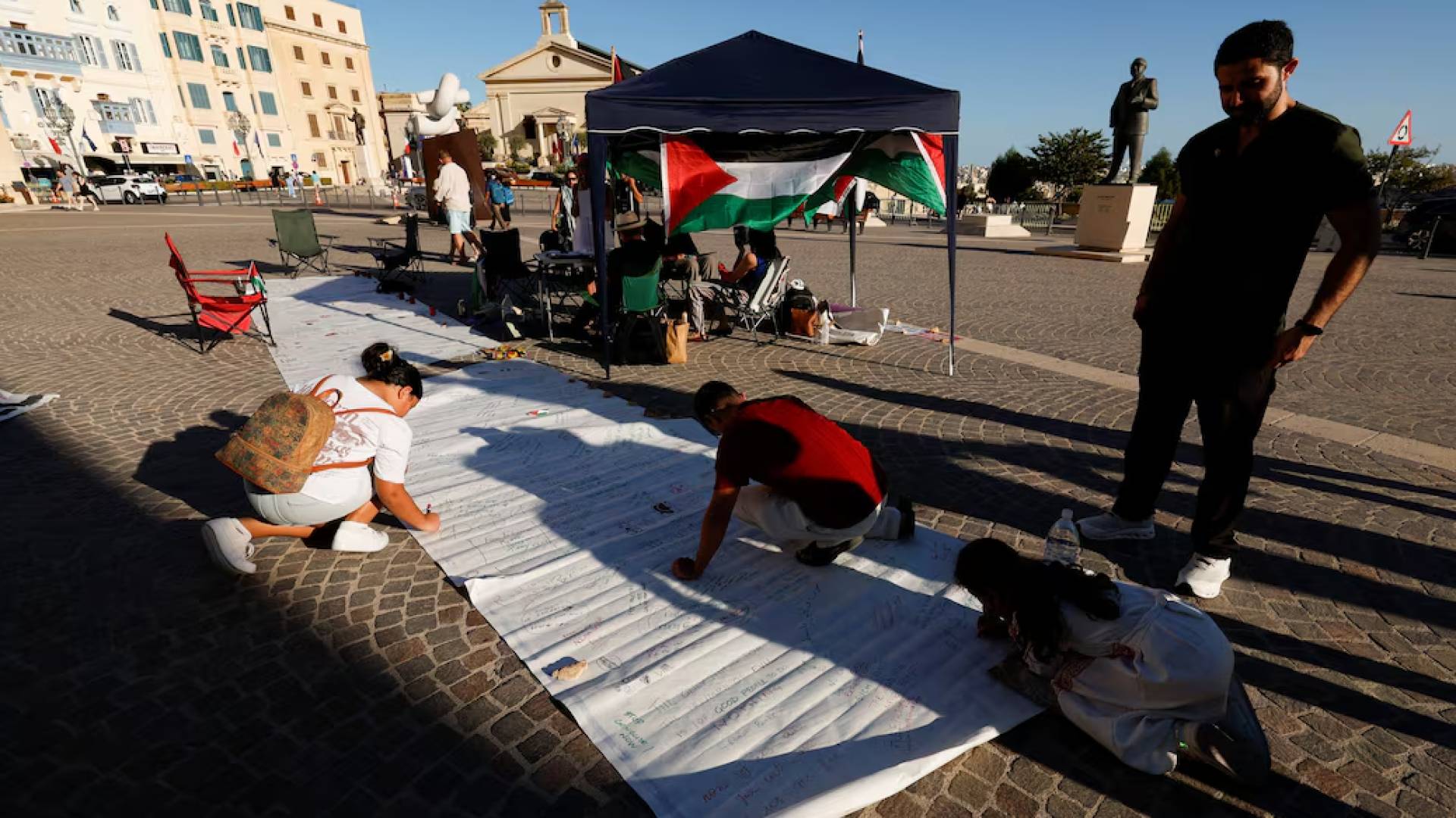 ارشيفية.. فعالية داعمة لدولة فلسطين في مالطا