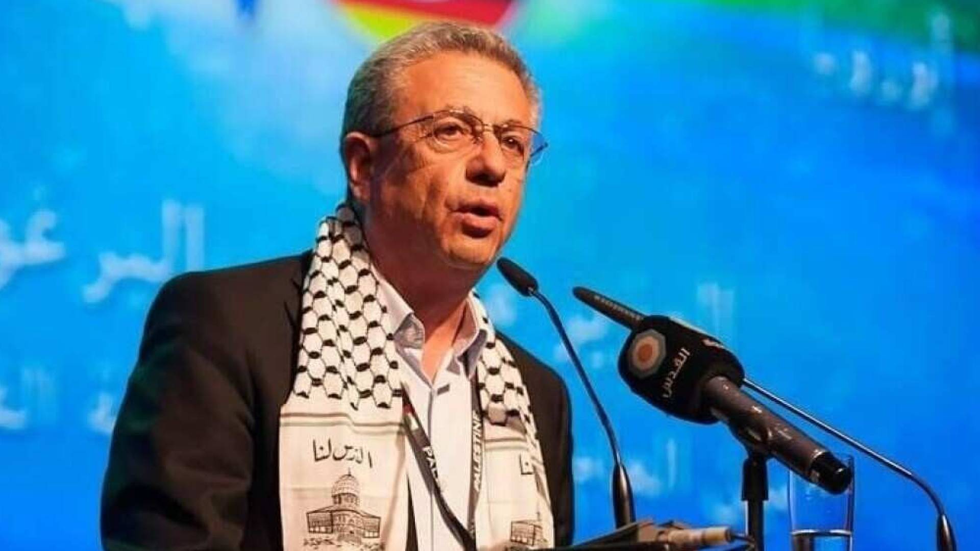 رئيس المبادرة الوطنية  الفلسطينية مصطفى البرغوثي