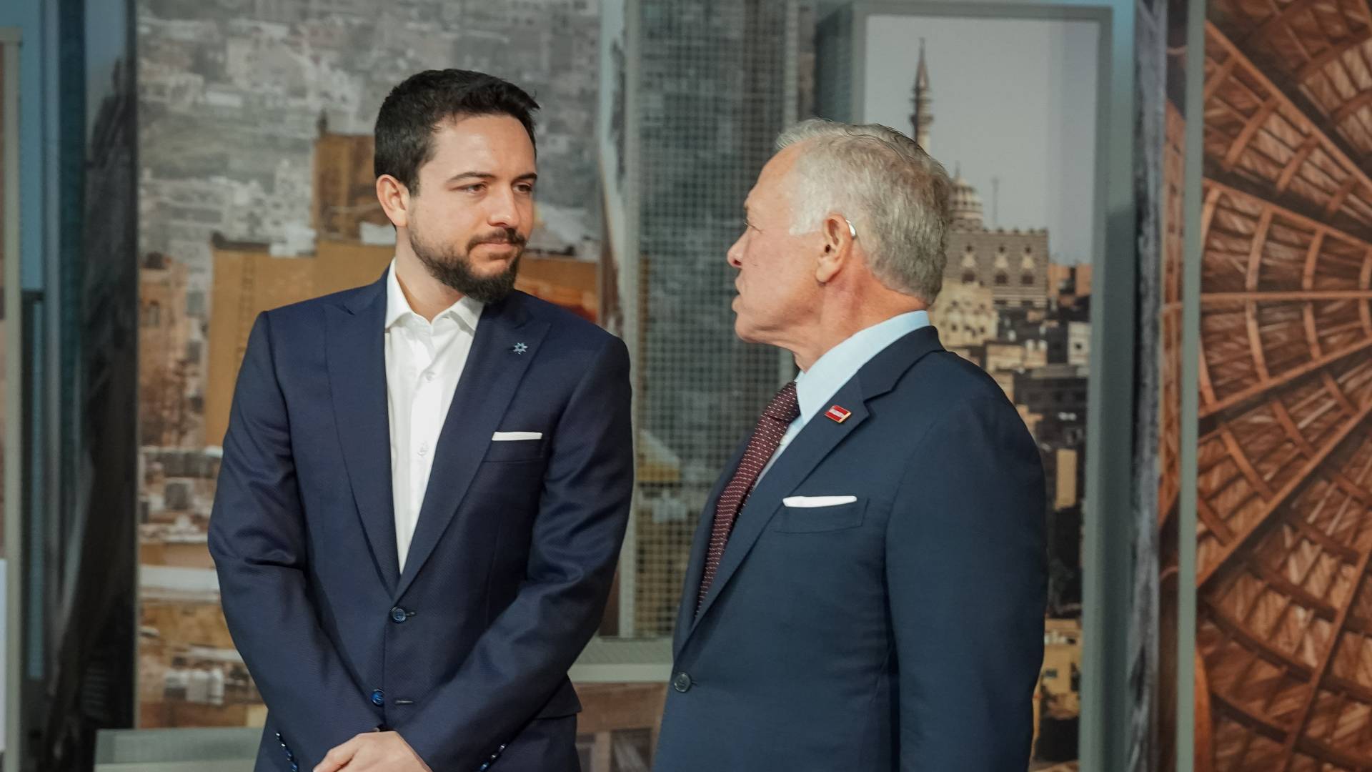 الملك وولي العهد