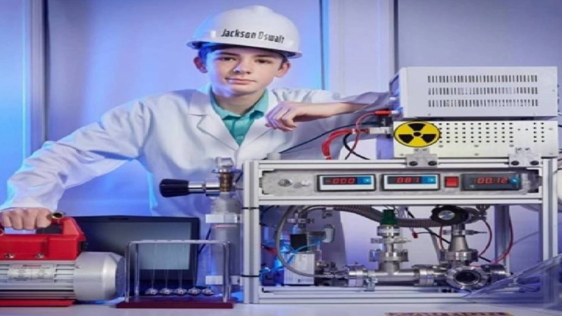 في عمر الـ13.. طفل أمريكي يبني مفاعلا نوويا في غرفته