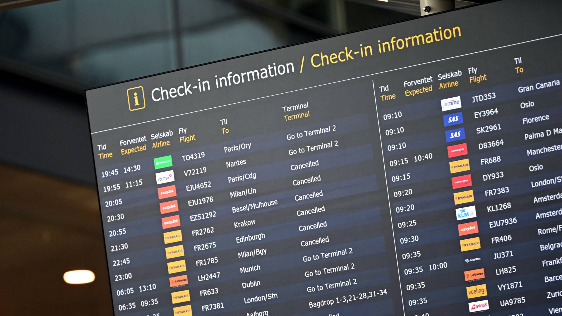 بعد فوضى المطارات.. الدنمارك ترجح وقوف "جهة منظمة" خلف حوادث المسيرات