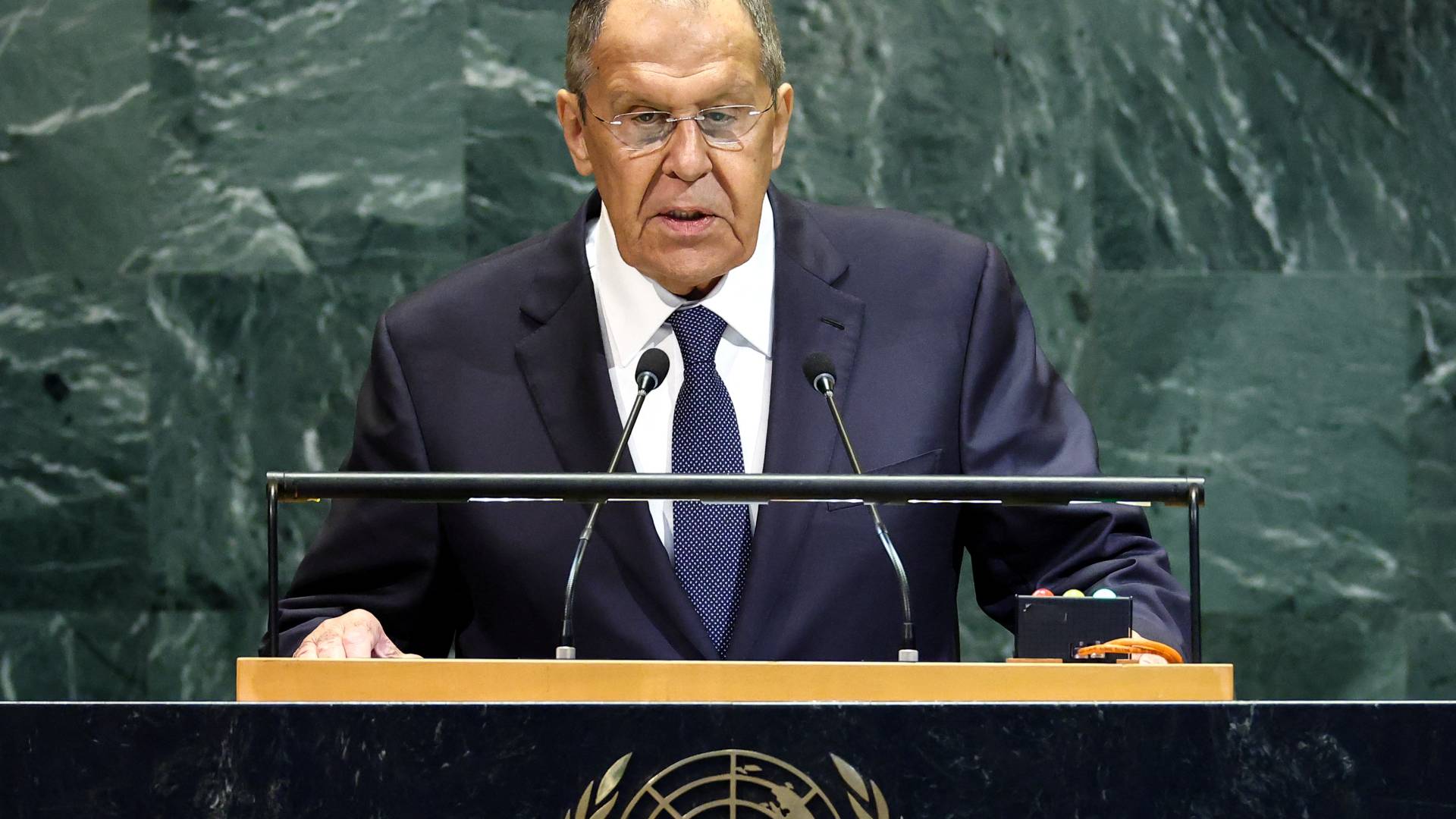 وزير الخارجية الروسي سيرغي لافروف