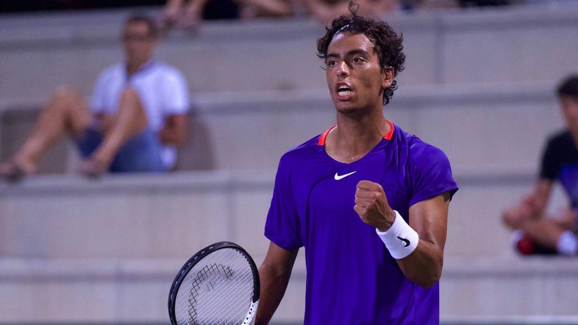 لاعب التنس الأردني عبدالله شلباية يتوج بلقب بطولة تشالنجر لاس فيغاس