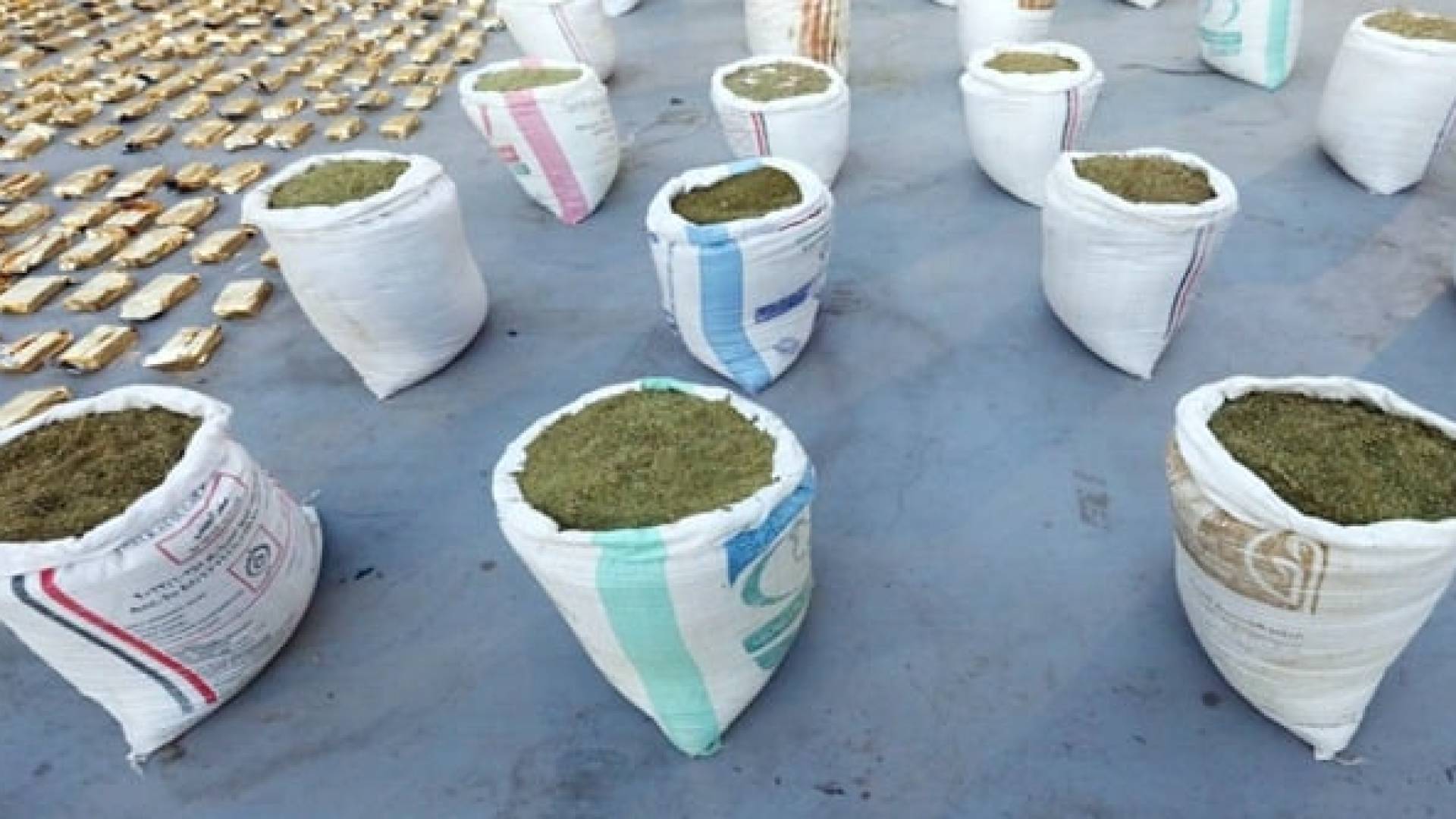 كمية من الضبطيات