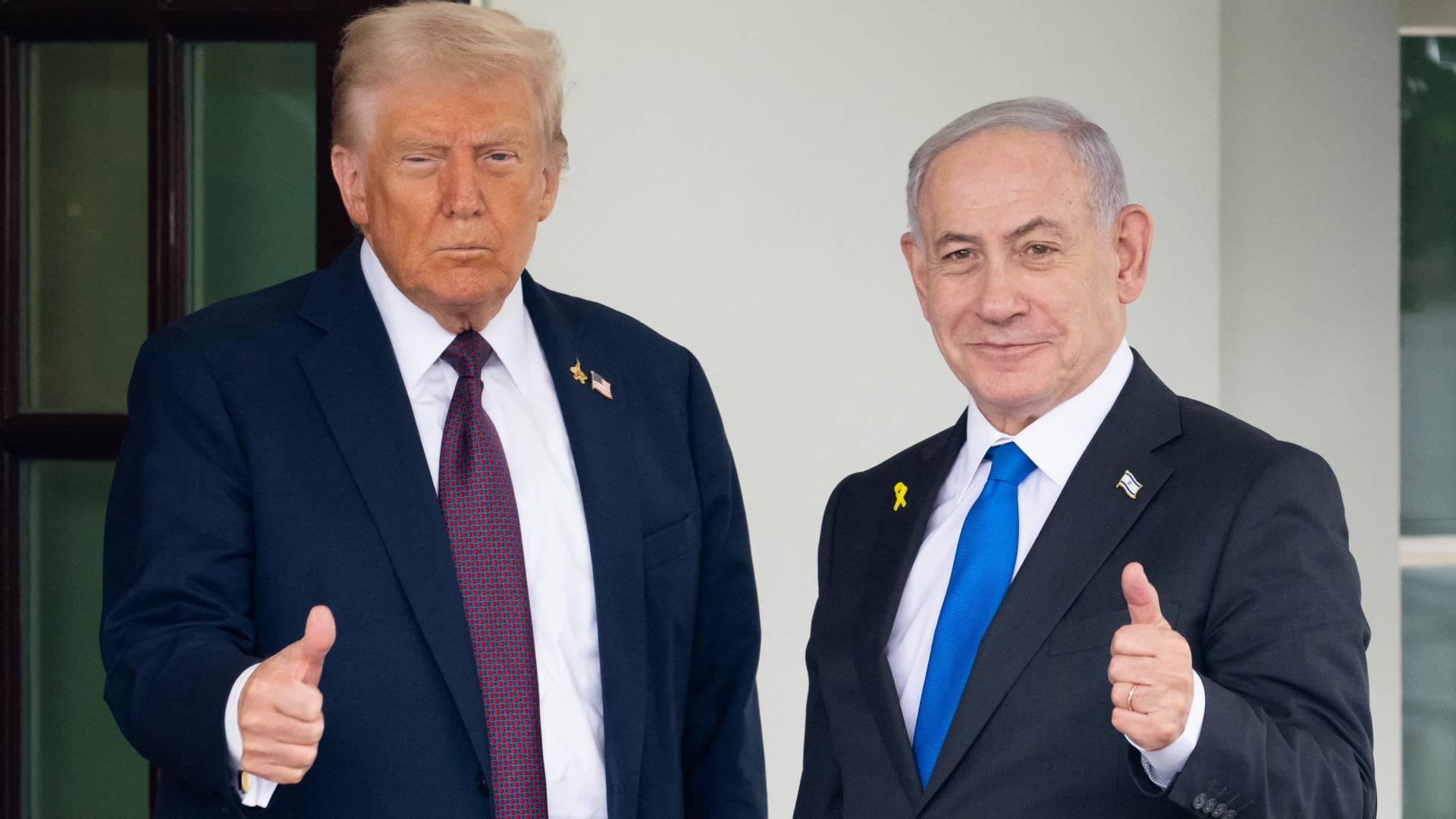 دونالد ترمب وبنيامين نتنياهو