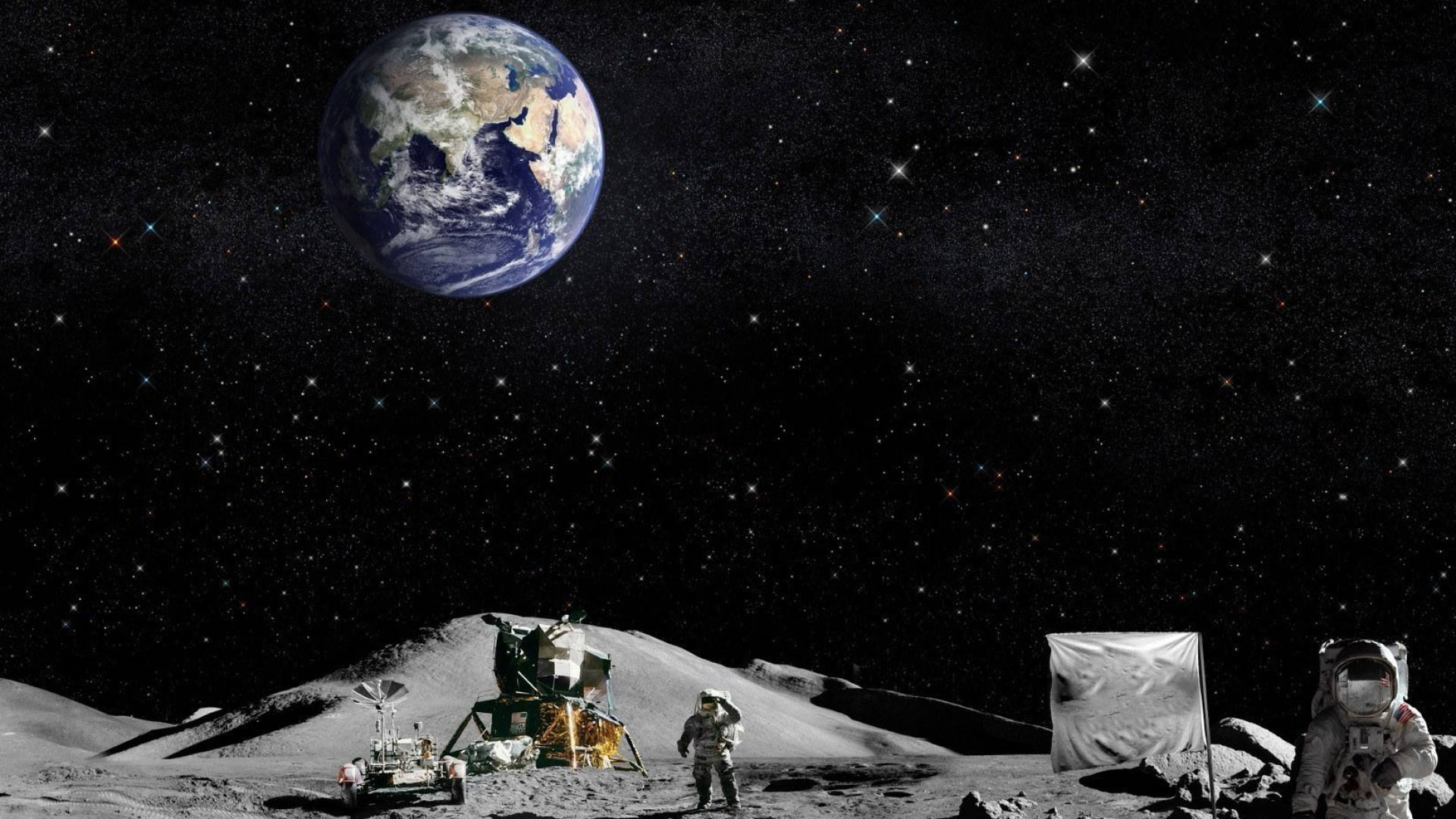 ناسا تعلن عن خطة لبناء قرية كاملة على سطح القمر بحلول 2035