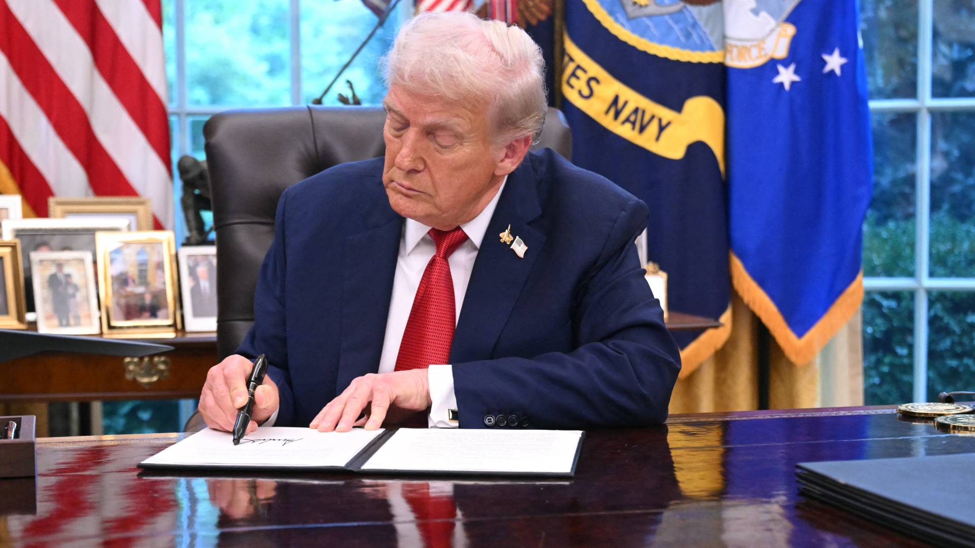 الرئيس الأمريكي دونالد ترمب