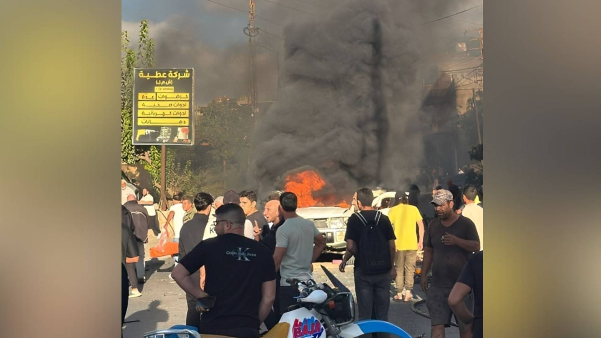 مراسلة "رؤيا": مسيرة للاحتلال الإسرائيلي تستهدف مركبة جنوبي لبنان
