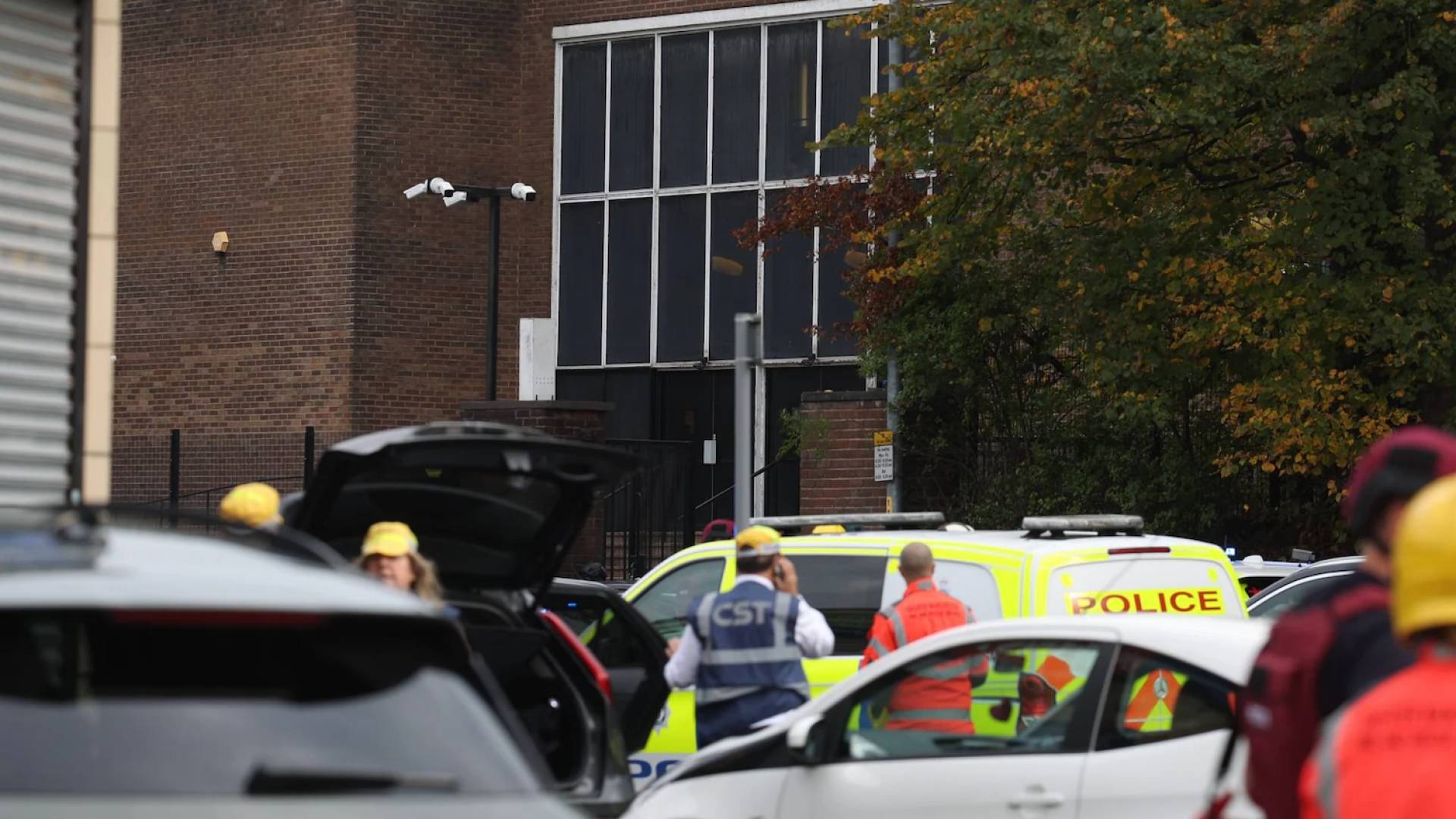 موقع الكنيس اليهودي في مانشيستر ببريطانيا