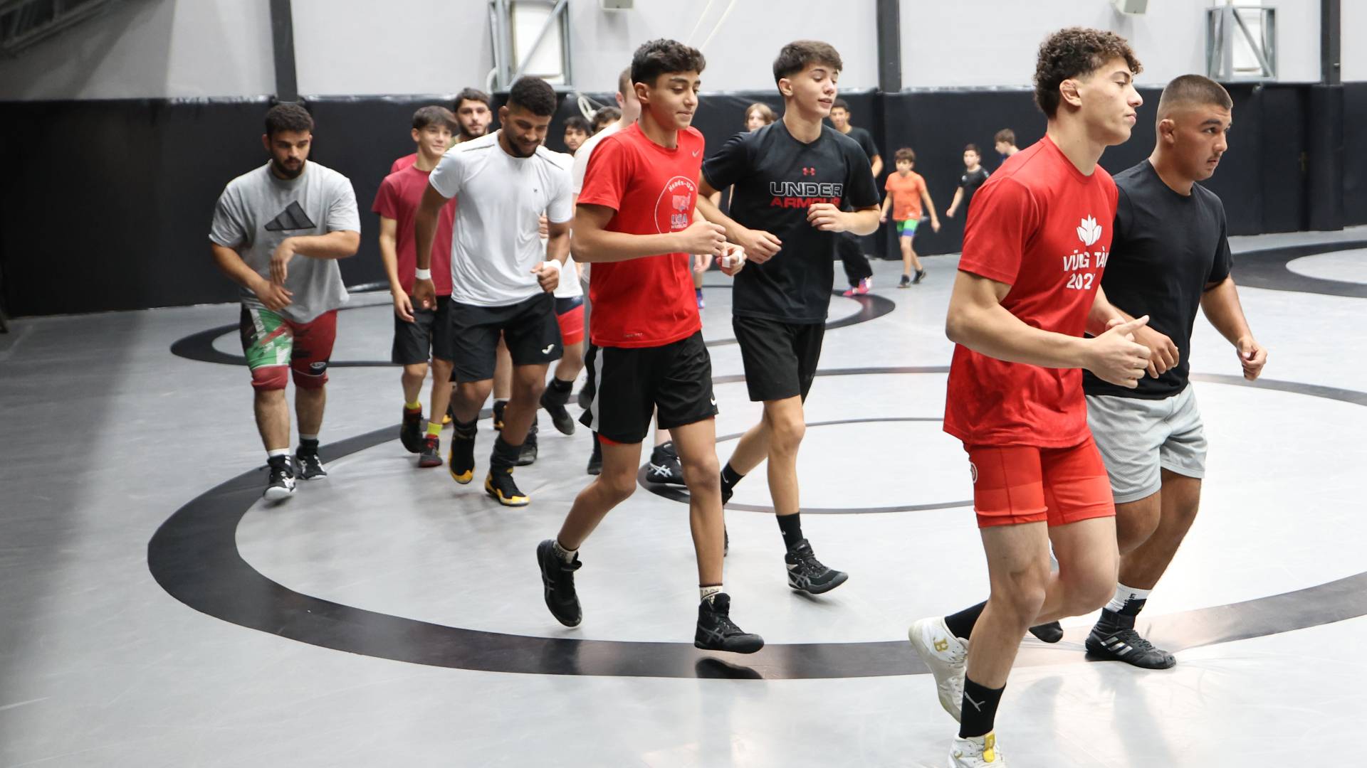 من تدريبات المنتخب الوطني