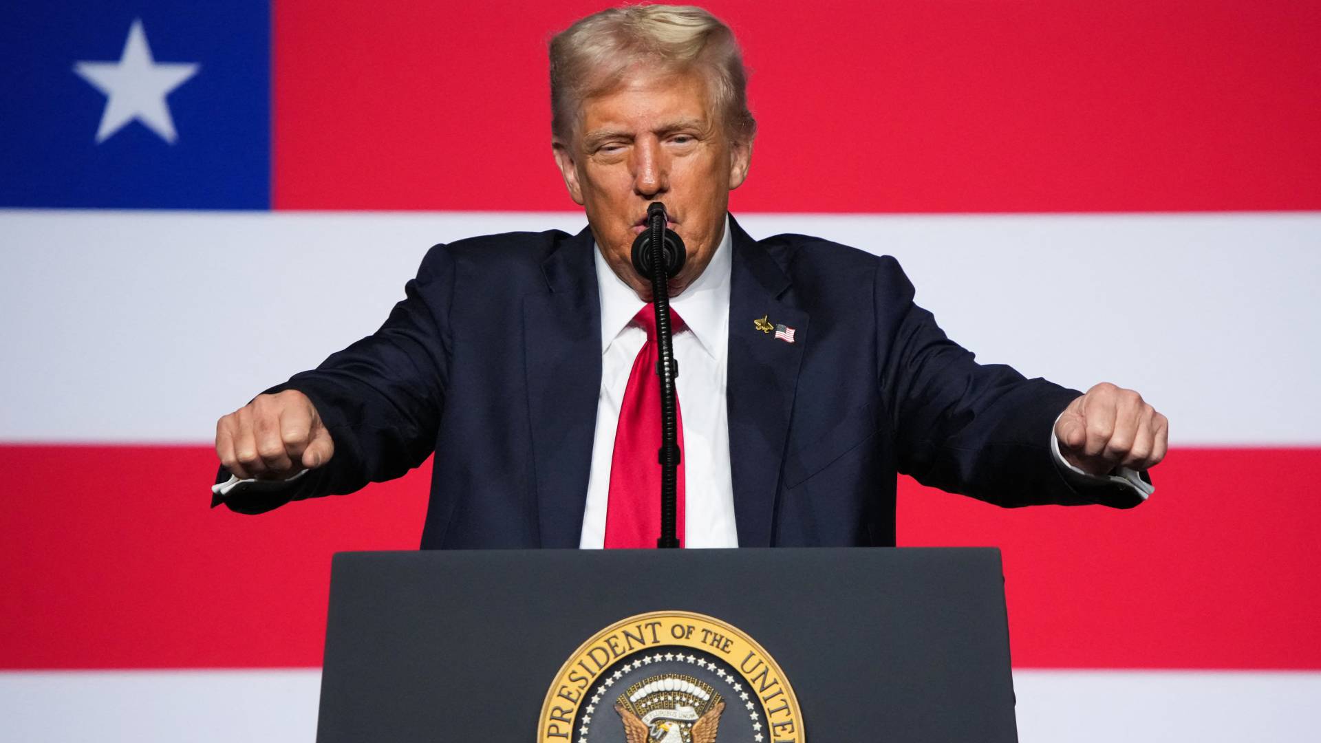 الرئيس الأمريكي دونالد ترمب