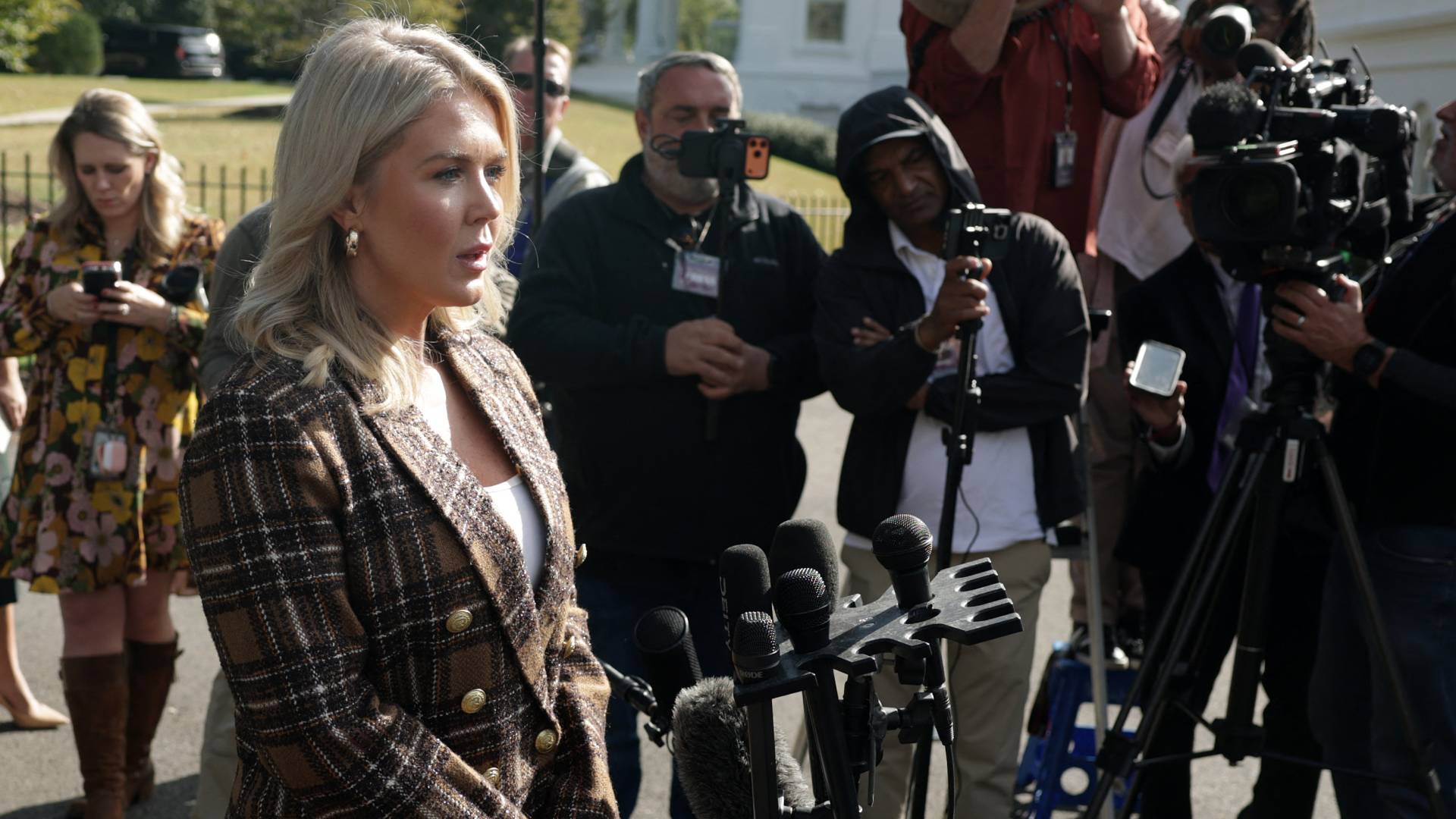 المتحدثة باسم البيت الأبيض، كارولين ليفيت