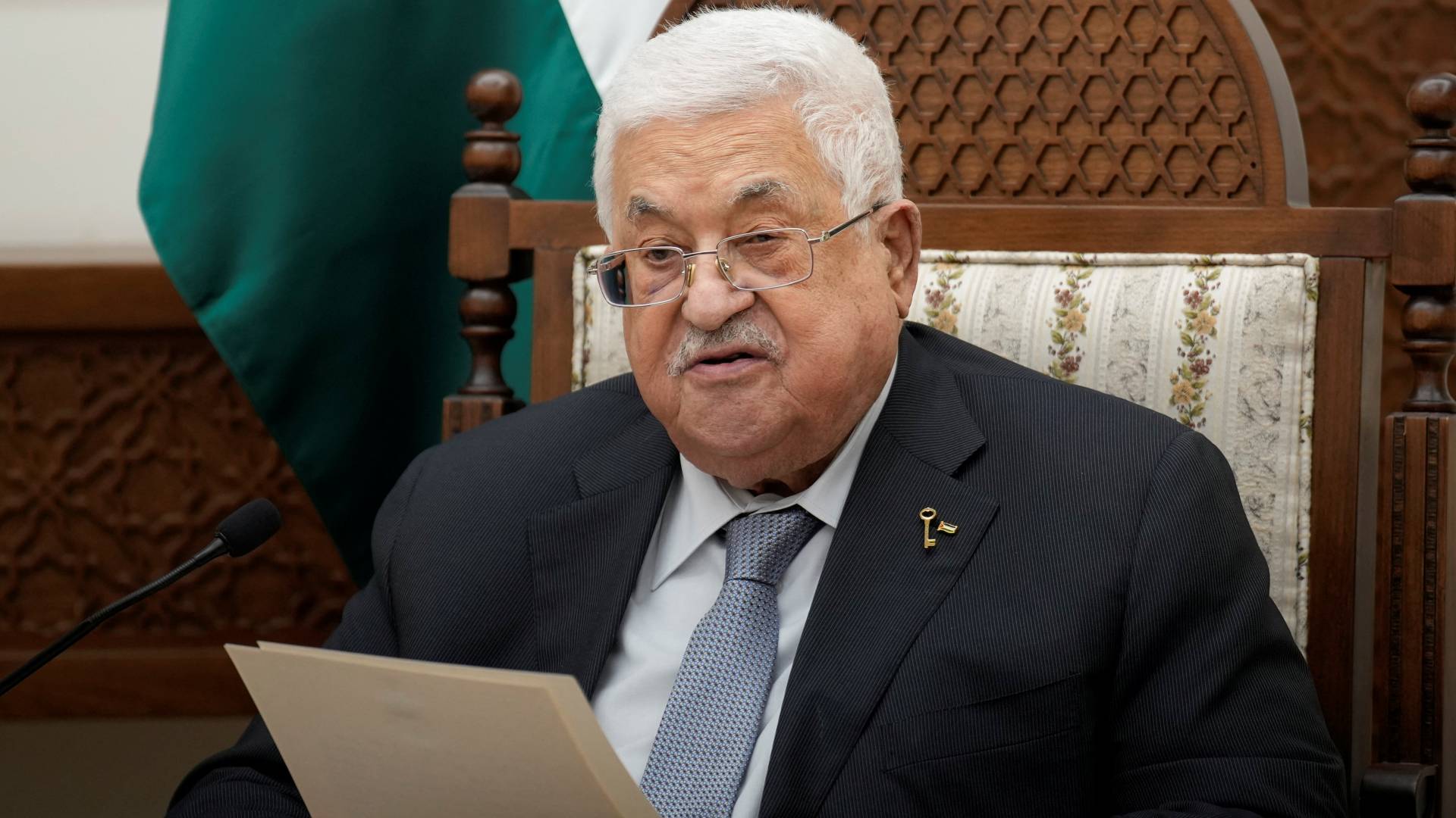 الرئيس الفلسطيني محمود عباس