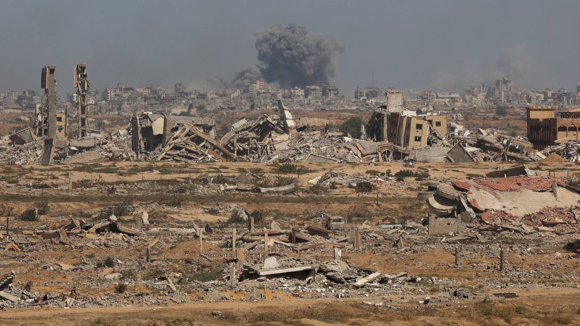 الدمار في قطاع غزة