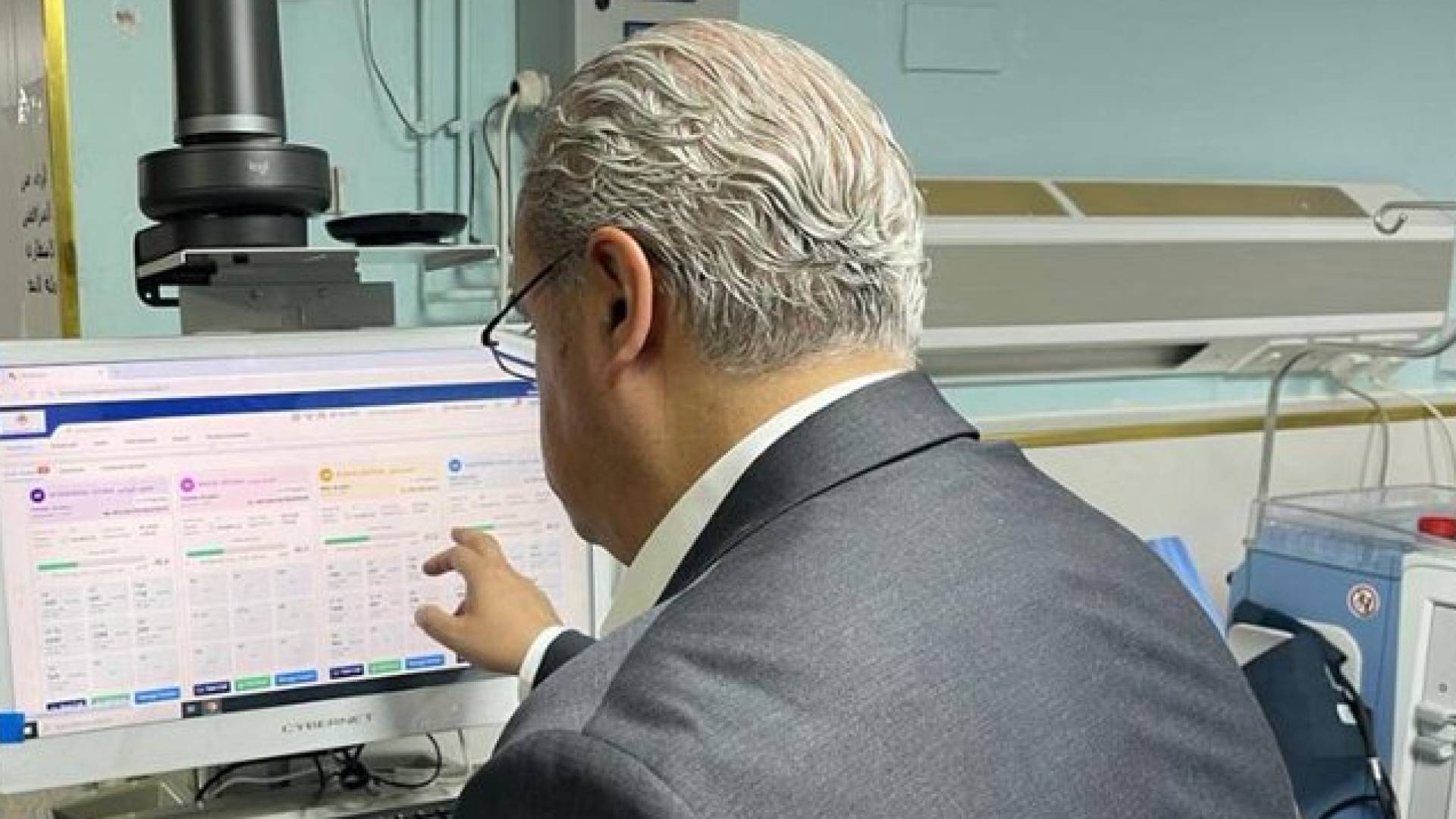 وزير الصحة، الدكتور إبراهيم البدور