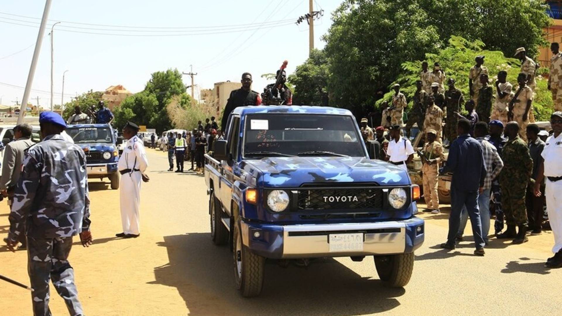 كتيبة عسكرية تابعة للجيش السوداني بالخرطوم.. ارشيفية