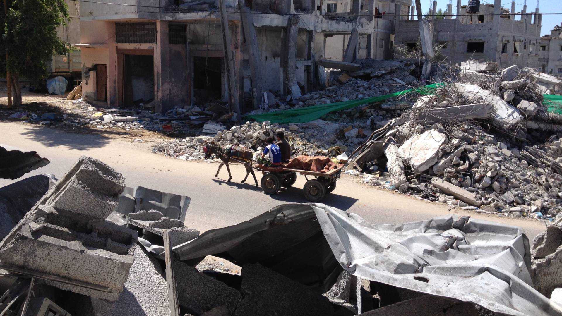 الدمار في قطاع غزة