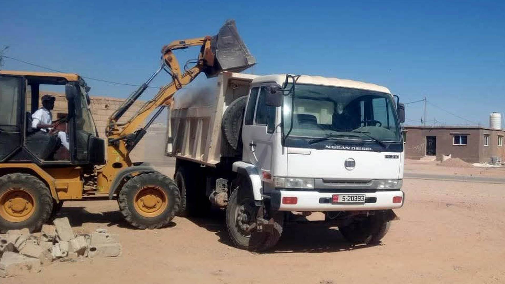 الحملة الميدانية لإزالة حظائر الأغنام
