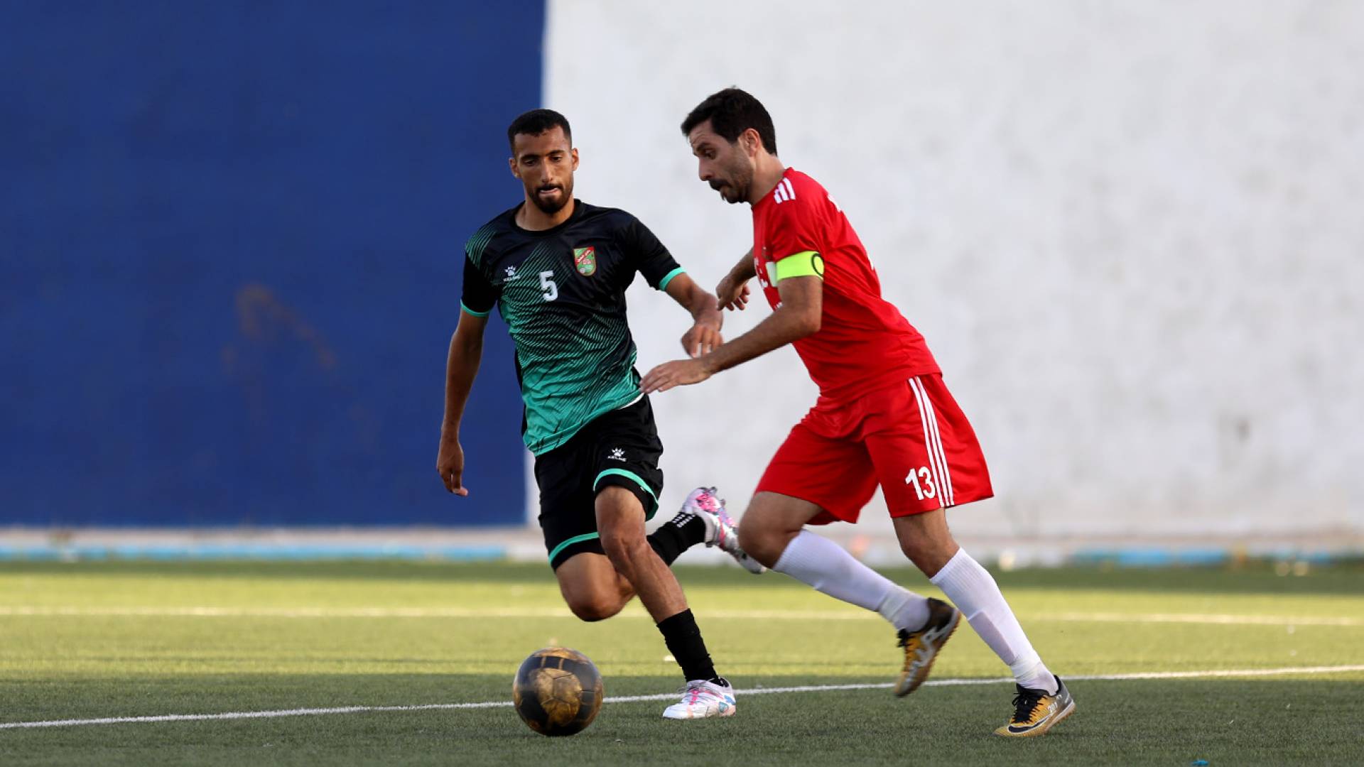 من مباراة مؤاب والجليل