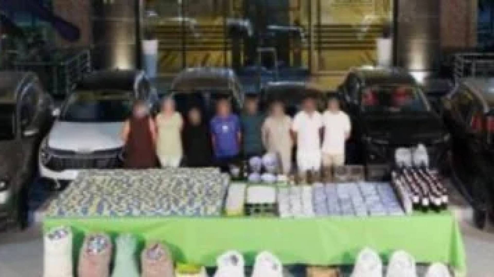 التشكيل العصابي التي تم ضبطها