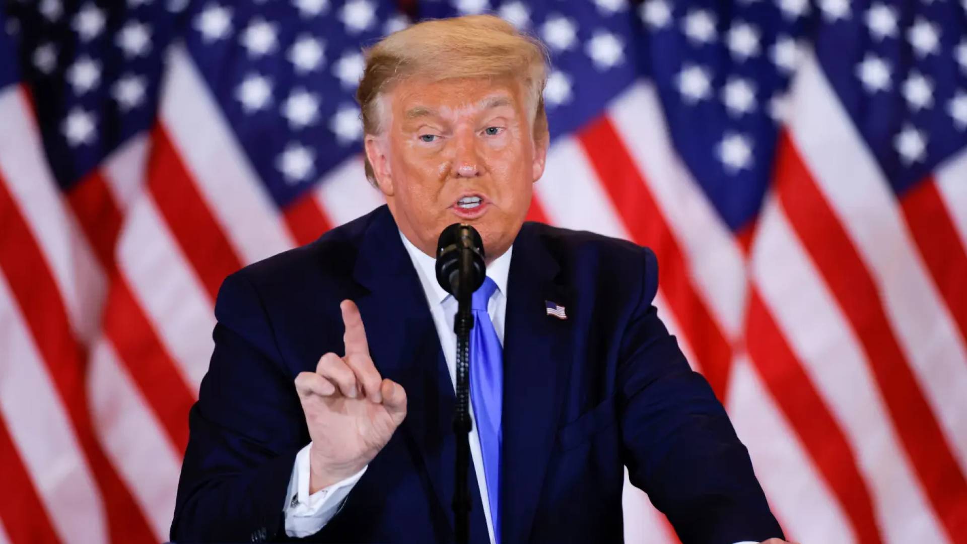 الرئيس الأمريكي، دونالد ترمب