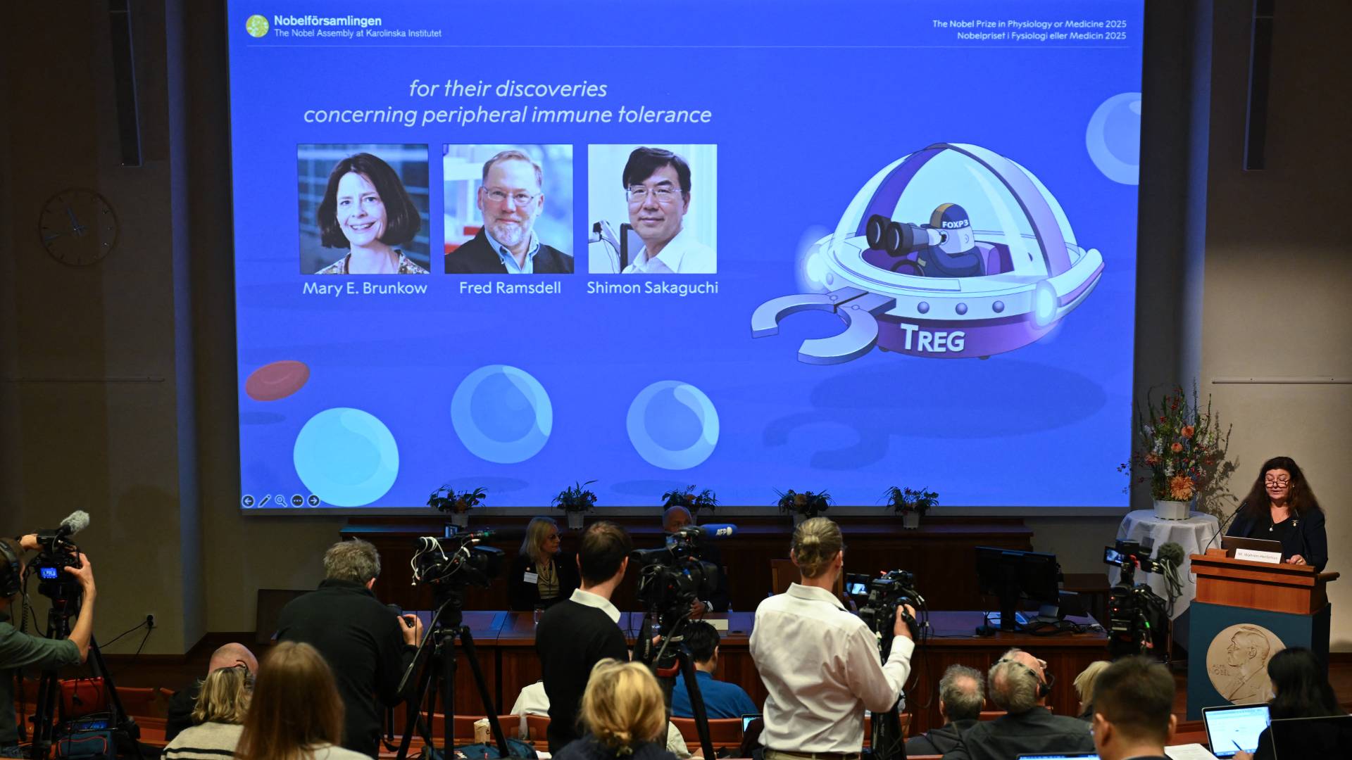 جائزة نوبل للطب 2025