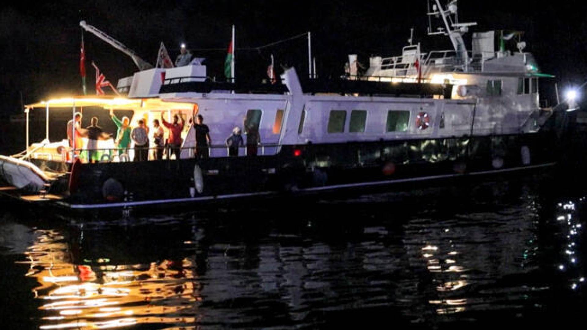 خارجية الاحتلال تعلن نقل "أسطول الحرية" إلى أحد موانئها و تزعم سلامة ركابه