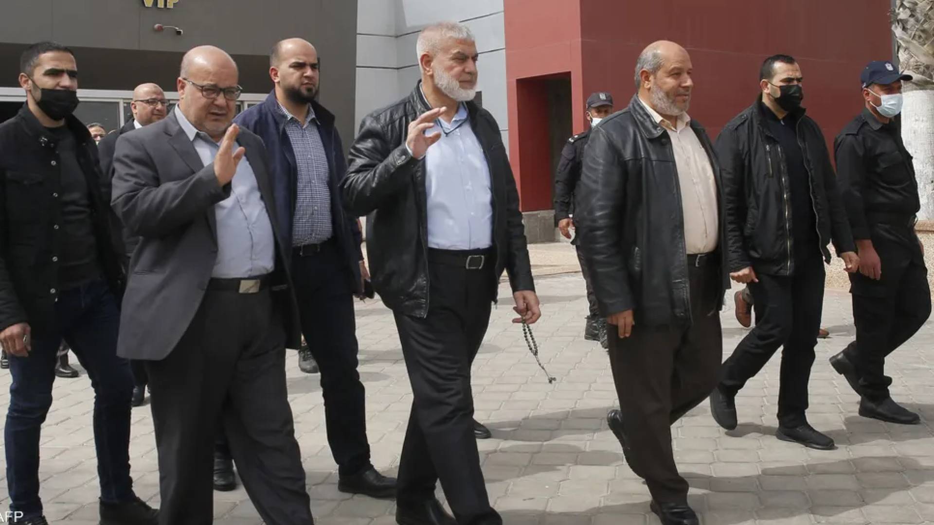 فريق حركة حماس المفاوض.. ارشيفية