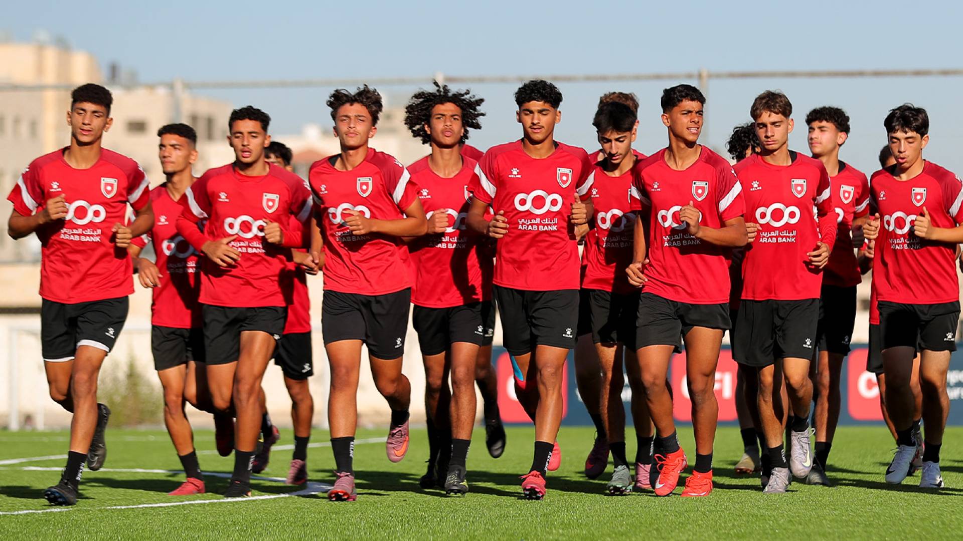 من تدريبات المنتخب الوطني