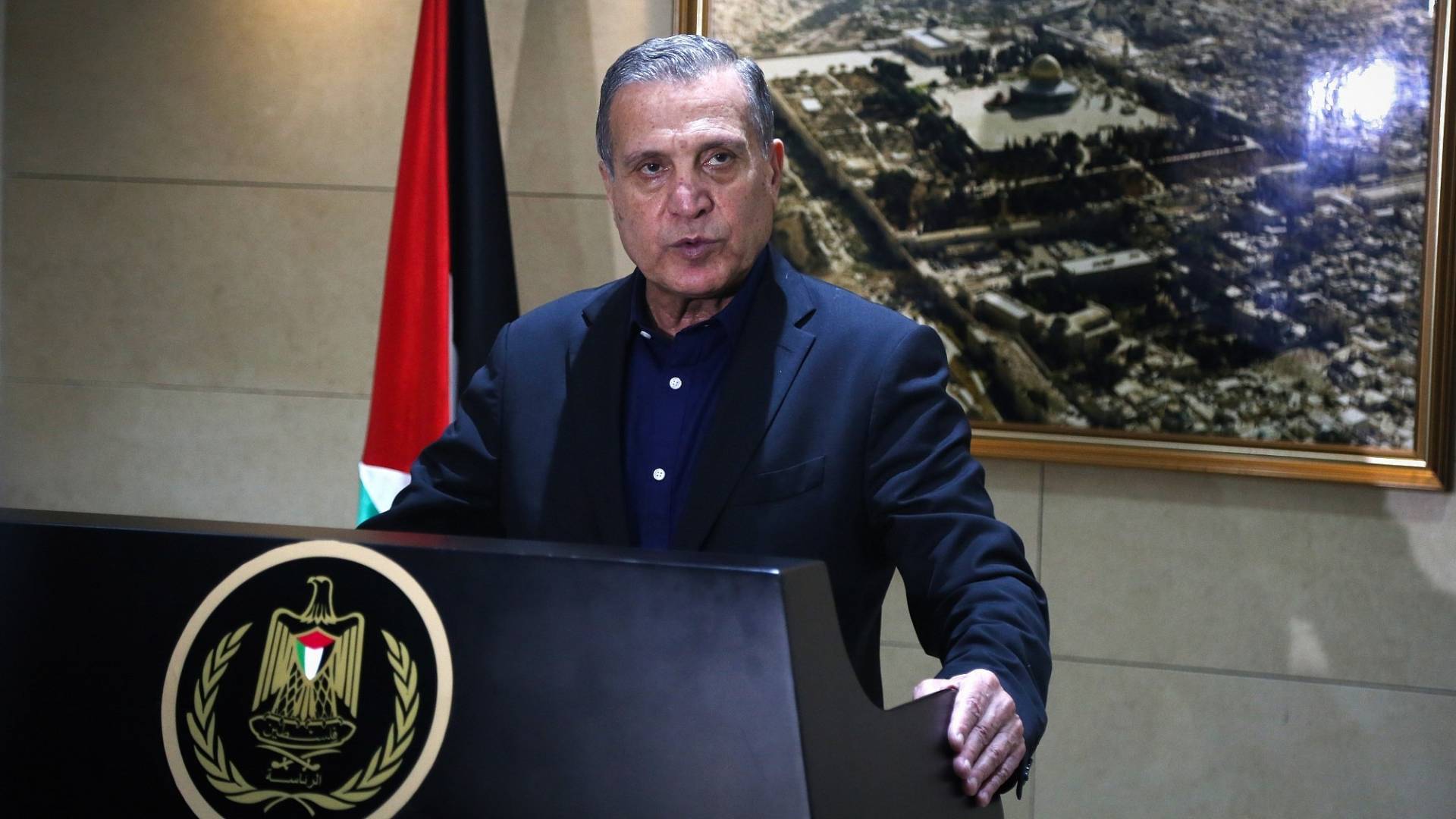 المتحدث باسم الرئاسة الفلسطينية، نبيل أبو ردينة