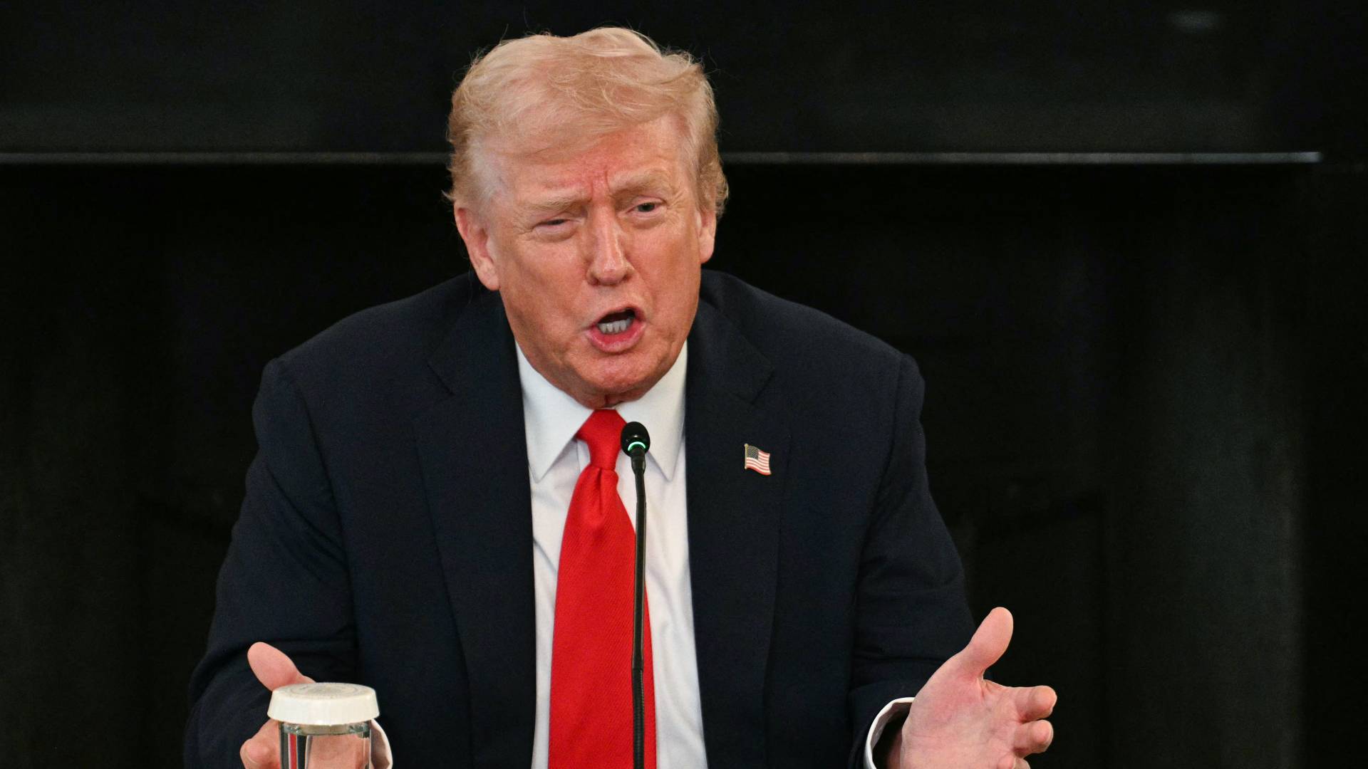 الرئيس الأمريكي، دونالد ترمب