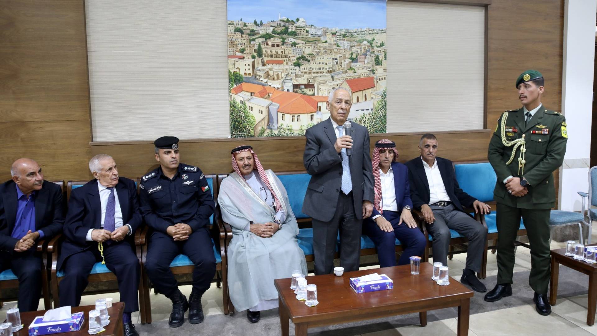 لعيسوي يعزي المشاقبة والهقيش والحباشنة