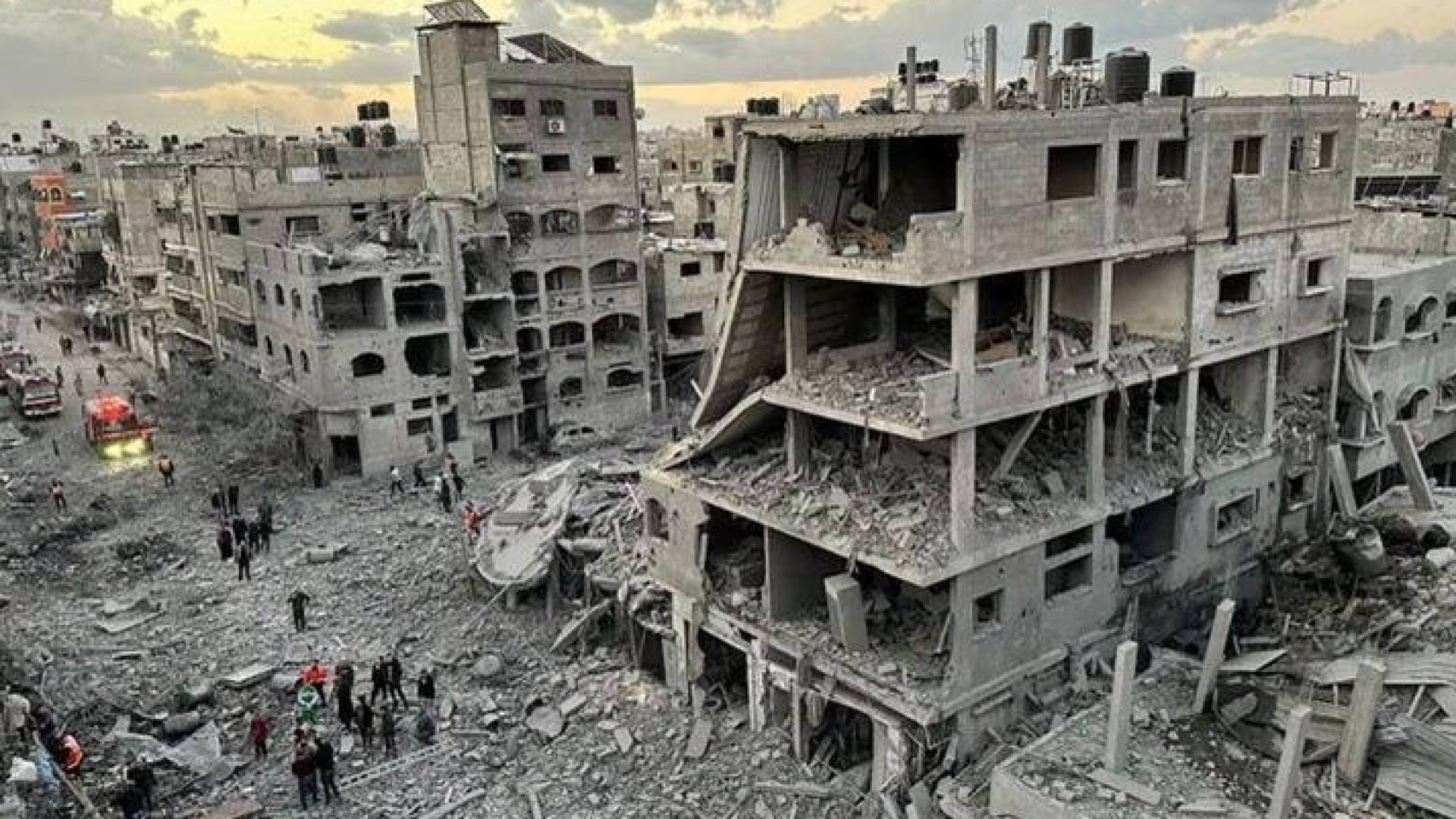 الدمار في قطاع غزة