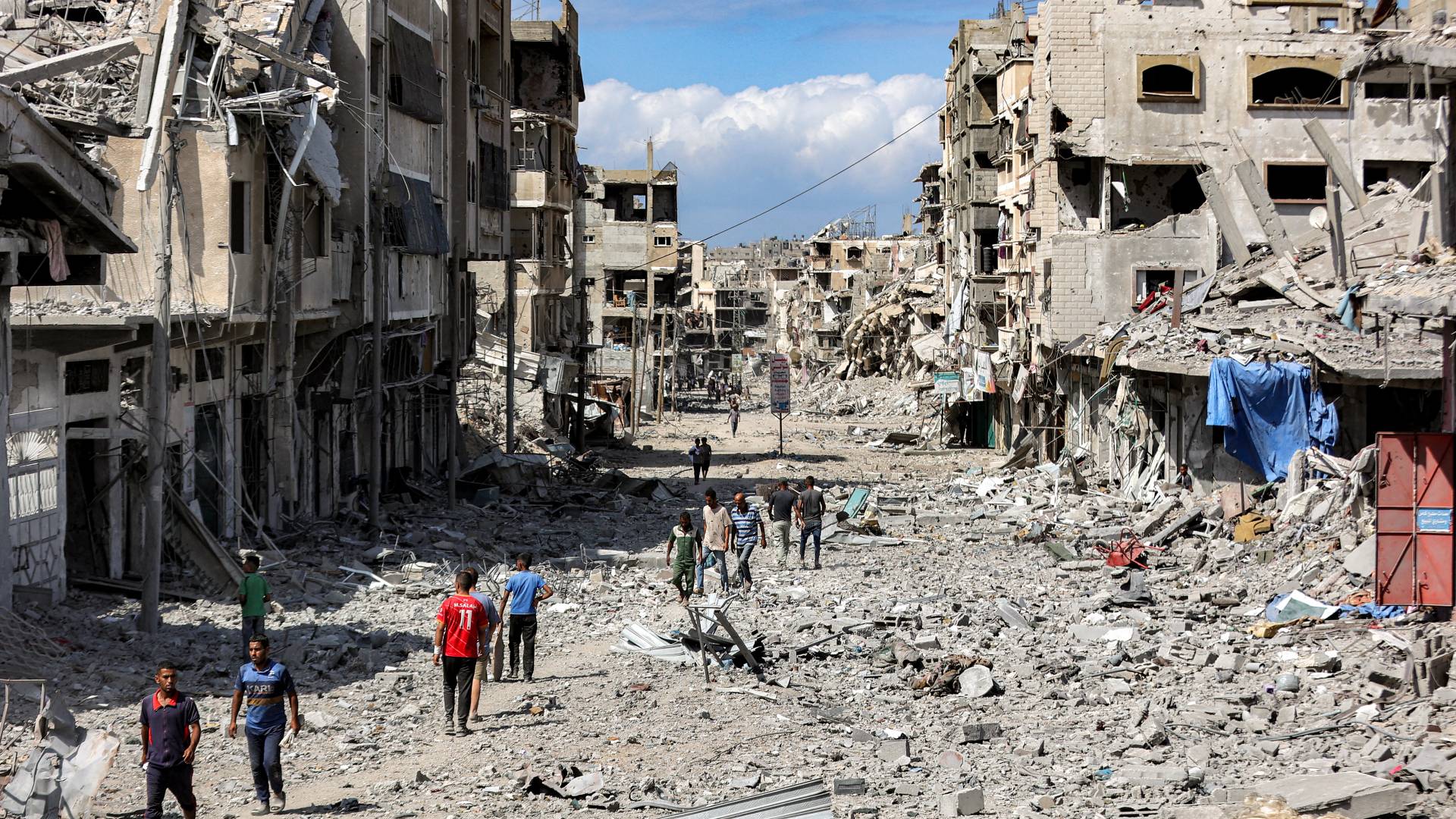 الدمار في قطاع غزة