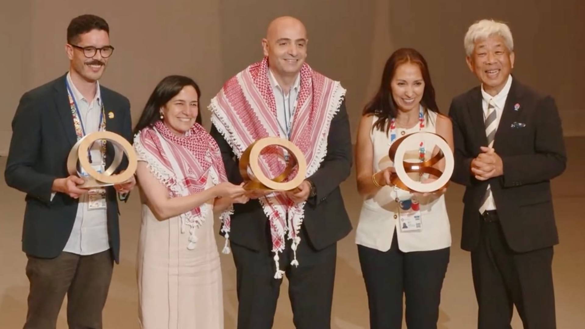 الأردن يحصد جائزتين ذهبيتين في إكسبو 2025